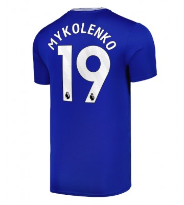 Everton Vitaliy Mykolenko #19 Hemmatröja 2024-25 Kortärmad